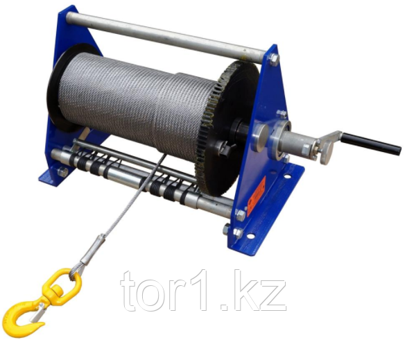 Лебедки ручные барабанные модели Дина