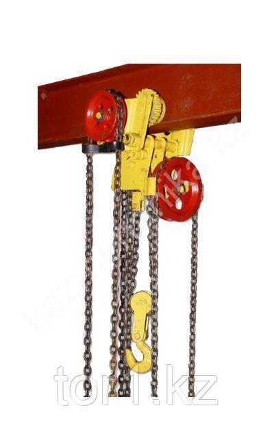 Тали ручные червячные передвижные