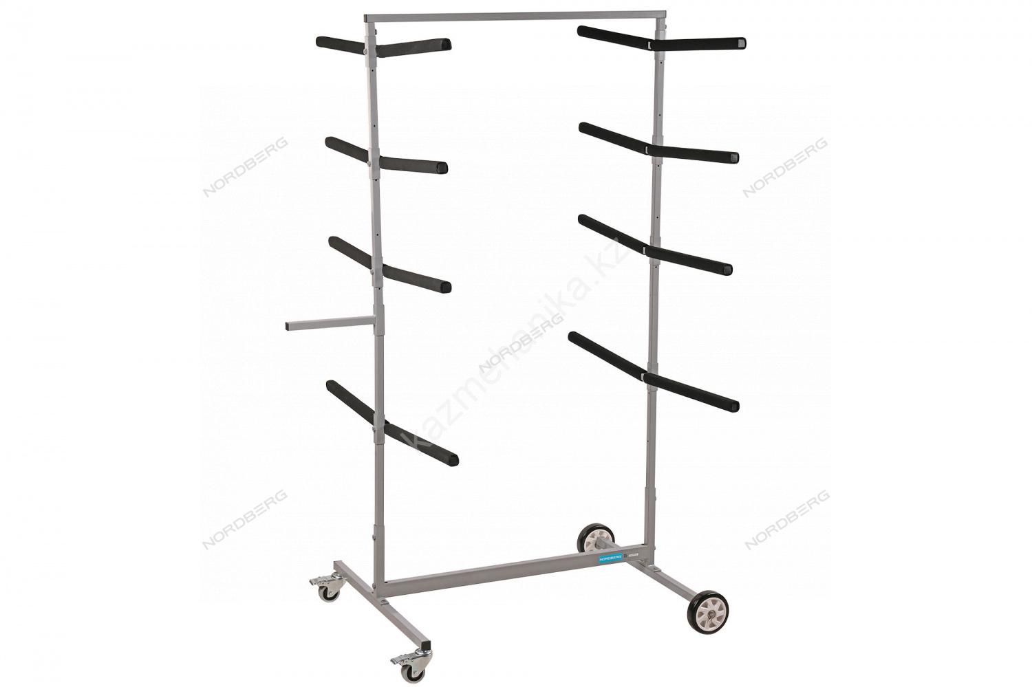 Стенд для хранения бамперов двухсторонний, мобильный NORDBERG S5