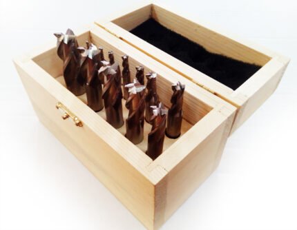 Комплект фрез HSS  12шт. Z4 2-16мм