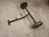 Колесная пара для виброплиты VH160R