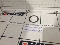 Шайба медная штабелера GROST HDR №10