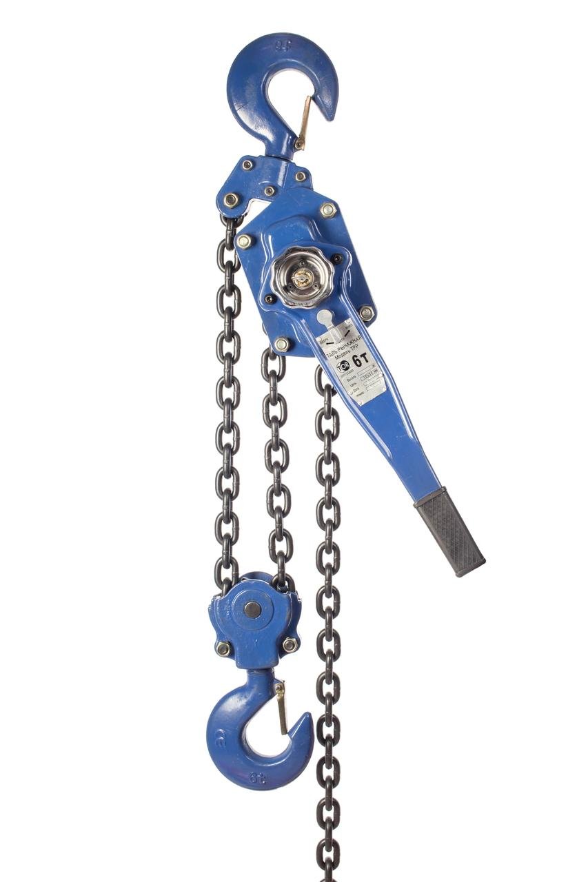 Таль ручная рычажная TOR ТРР-ТРШСР 6,0ТХ9М
(тип HSH)