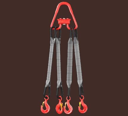 Строп текстильный TOR 4СТ 8,4 т 3,5 м 120 мм