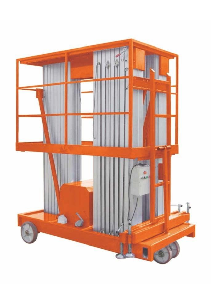 Подъемник мачтовый телескопический 250
кг 14 м TOR GTWY14-320 AC 220V 3-мачтовый (от сети) (G)