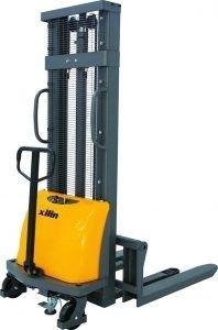 Штабелер гидравлический с электроподъемом 
1,5 т 3,3 м XILIN CDD15B-E с раздвижными вилами