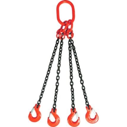 Строп цепной TOR 4СЦ г/п 26,5 т 5,0 м с самозакрывающимися 
крюками