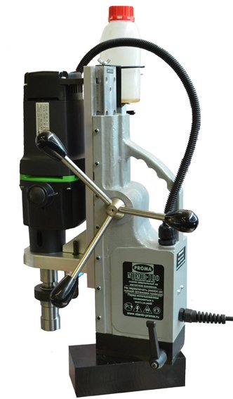 MDMR100 Станок сверлильно-резьбонарезной на поворотном магнитном основании